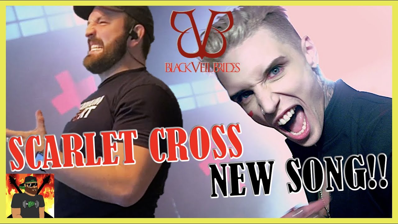 THE HEAVY ON THIS ONE!!! | BLACK VEIL BRIDES - Scarlet Cross (Official Music Video) | REACTION