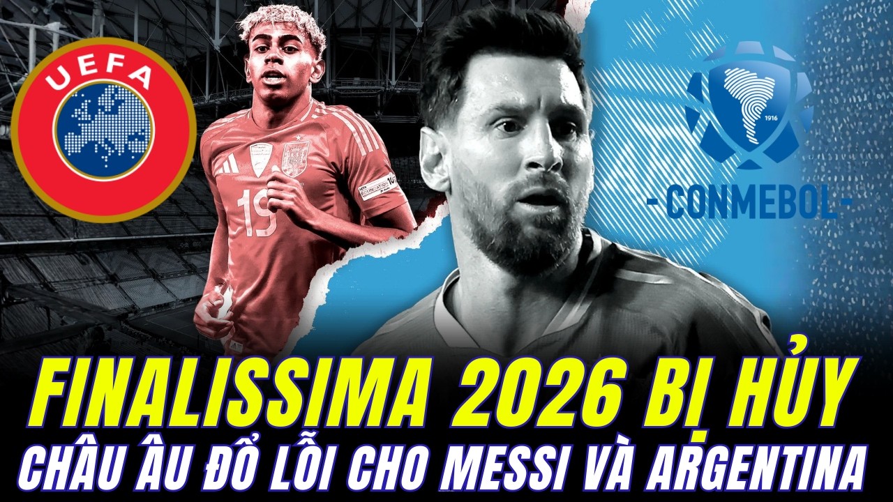 Финал Finalissima 2026 официально отменен: Месси пропустит бой с Ямалем в мае из-за невозможности...