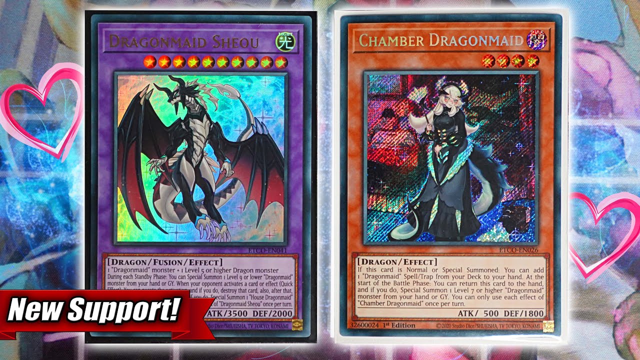 Yu-Gi-Oh! BEST! NEW FULL POWER DRAGONMAID DECK PROFILE 2020 FORMAT + COMBO! NEW SUPPORT (Post-ETCO)
