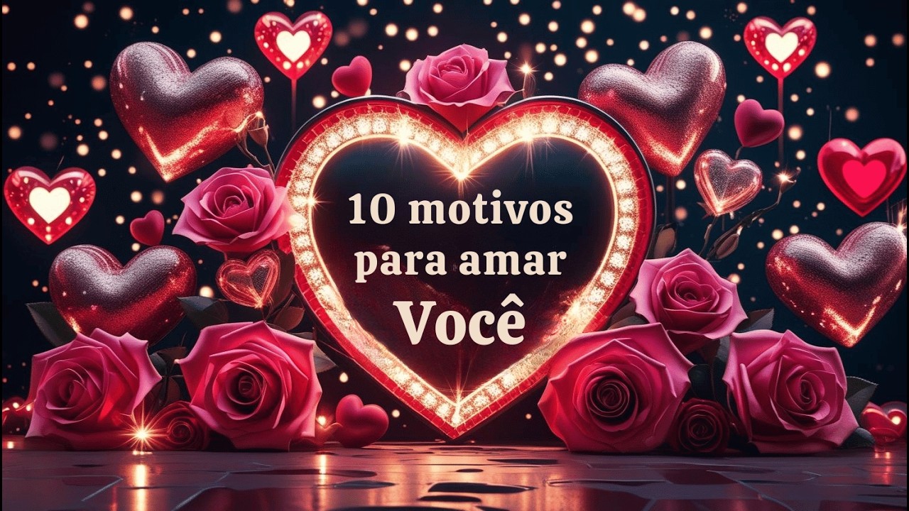10 Motivos para Amar Você | Linda mensagem de amor
