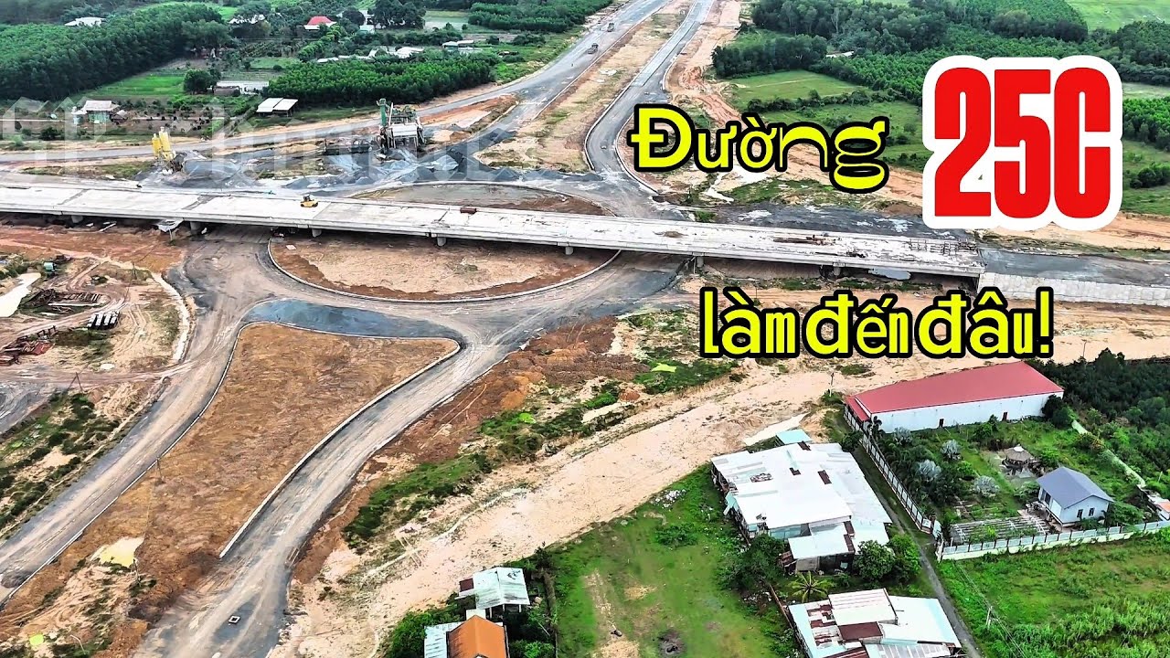 Cập nhật đường 25C Nhơn Trạch 