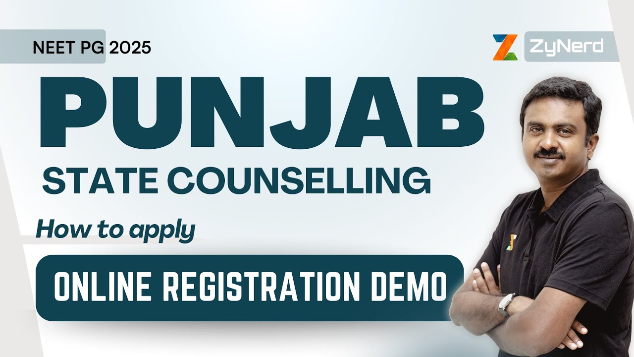Punjab State Counselling - How to apply | Online Registration Demo | NEET PG 2025