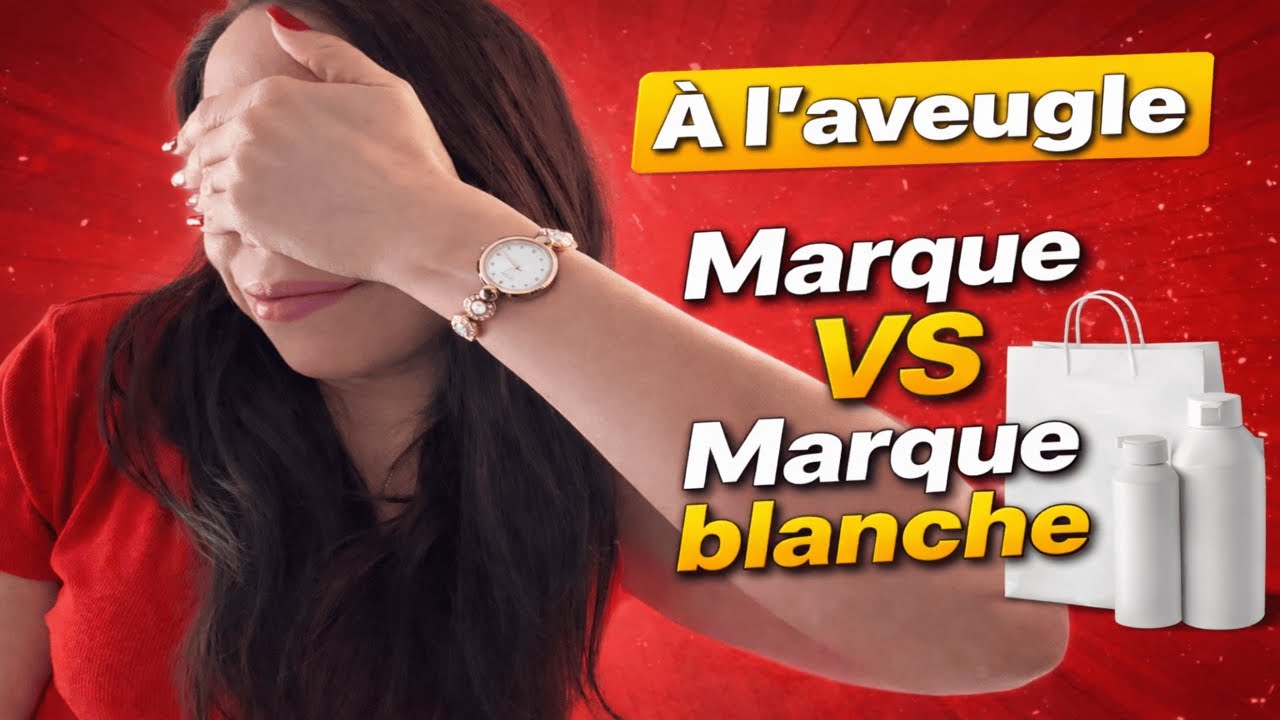 À l'aveugle #2: marque VS marque blanche 🛍️