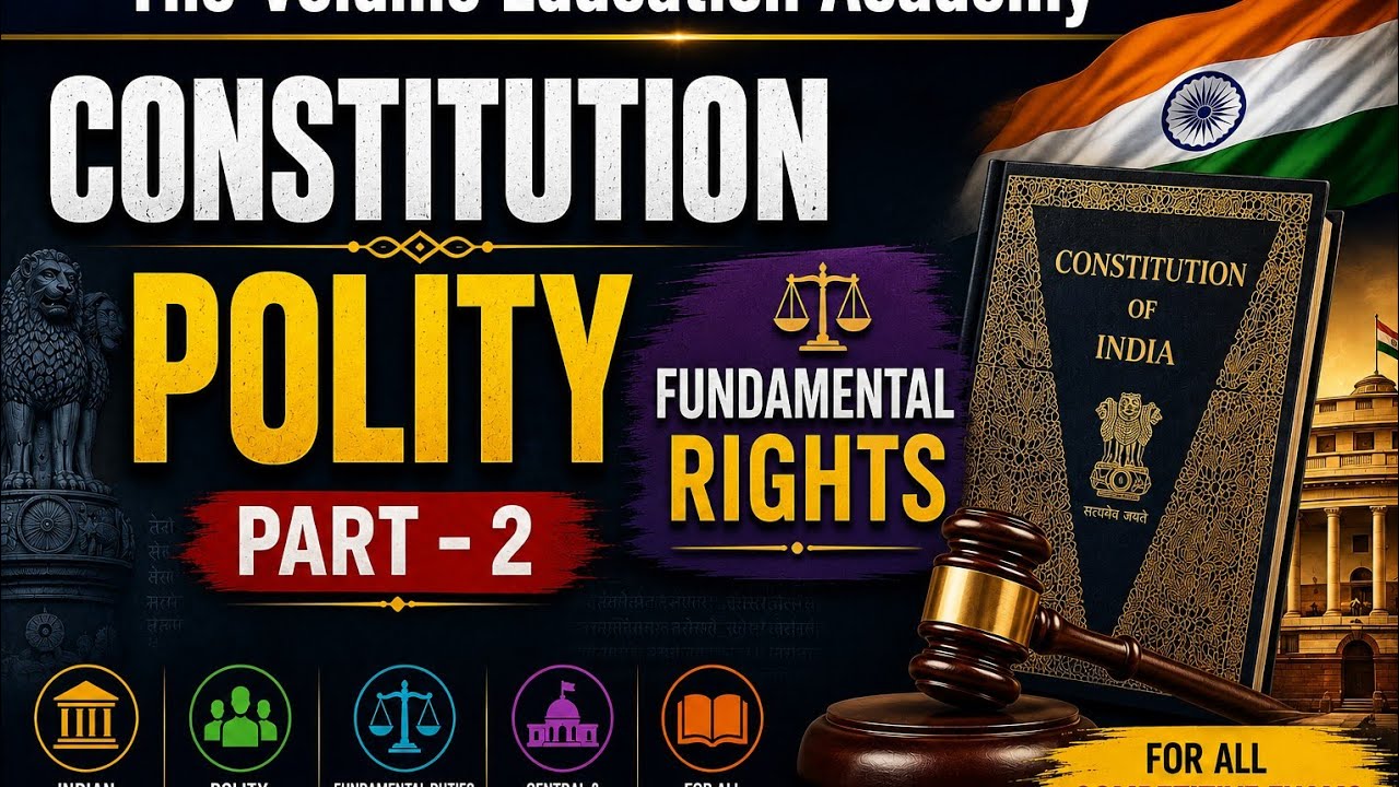 Polity I Constitution of India I Part - 03 I NDA I CUET I RIMC I SSC I NEET I JEE I Other Exams