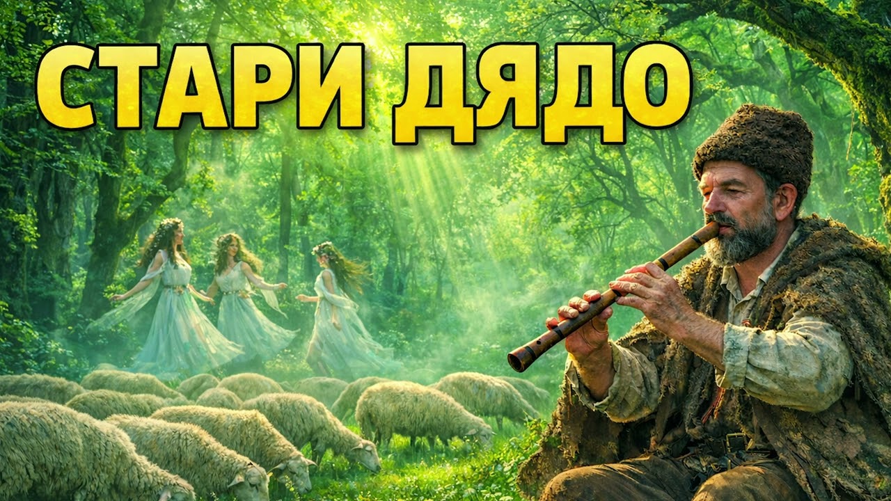 Стари дядо стадо пасе