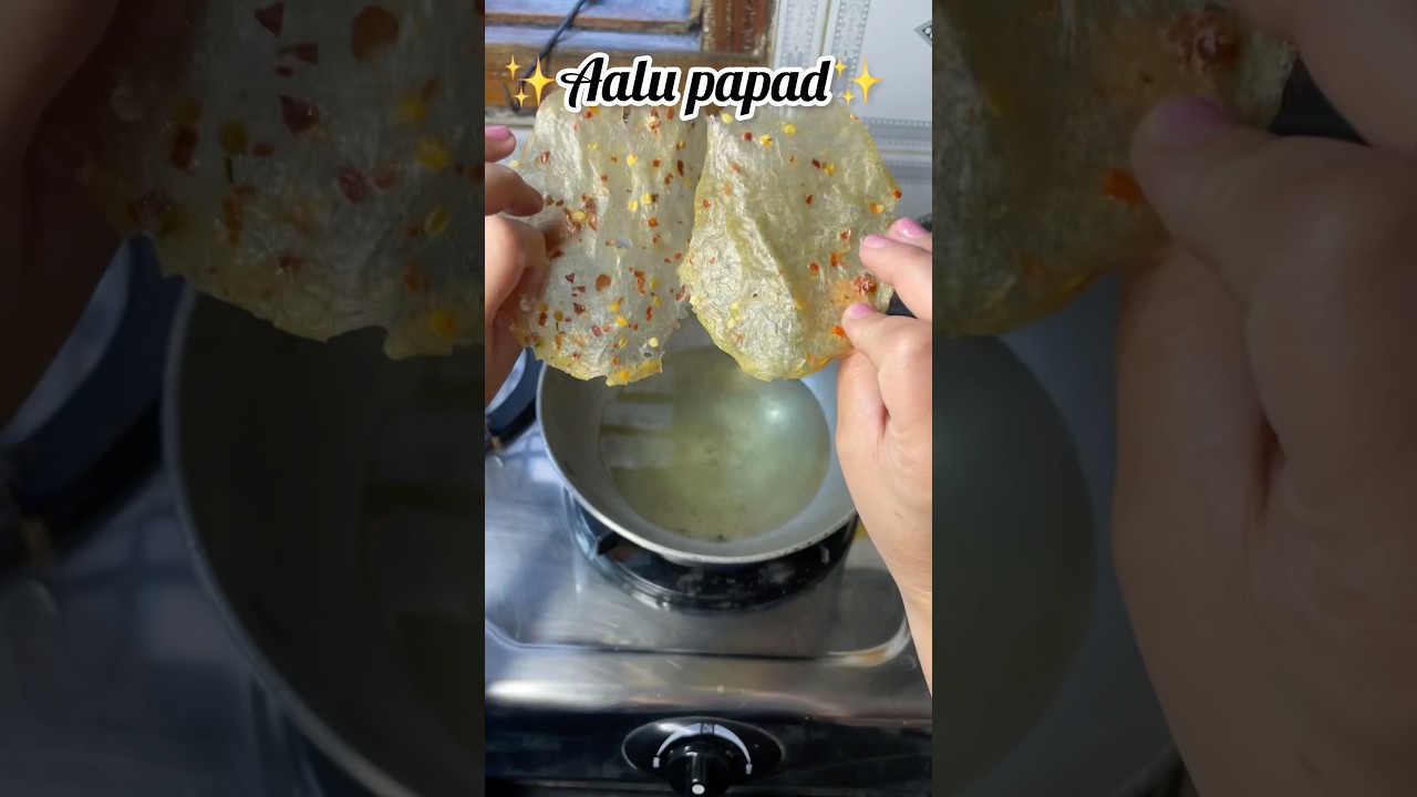 Aalu papad🥔|store upto 6 months| #shorts #aalu #papad #recipe #viralshorts @Hinalskkitchen