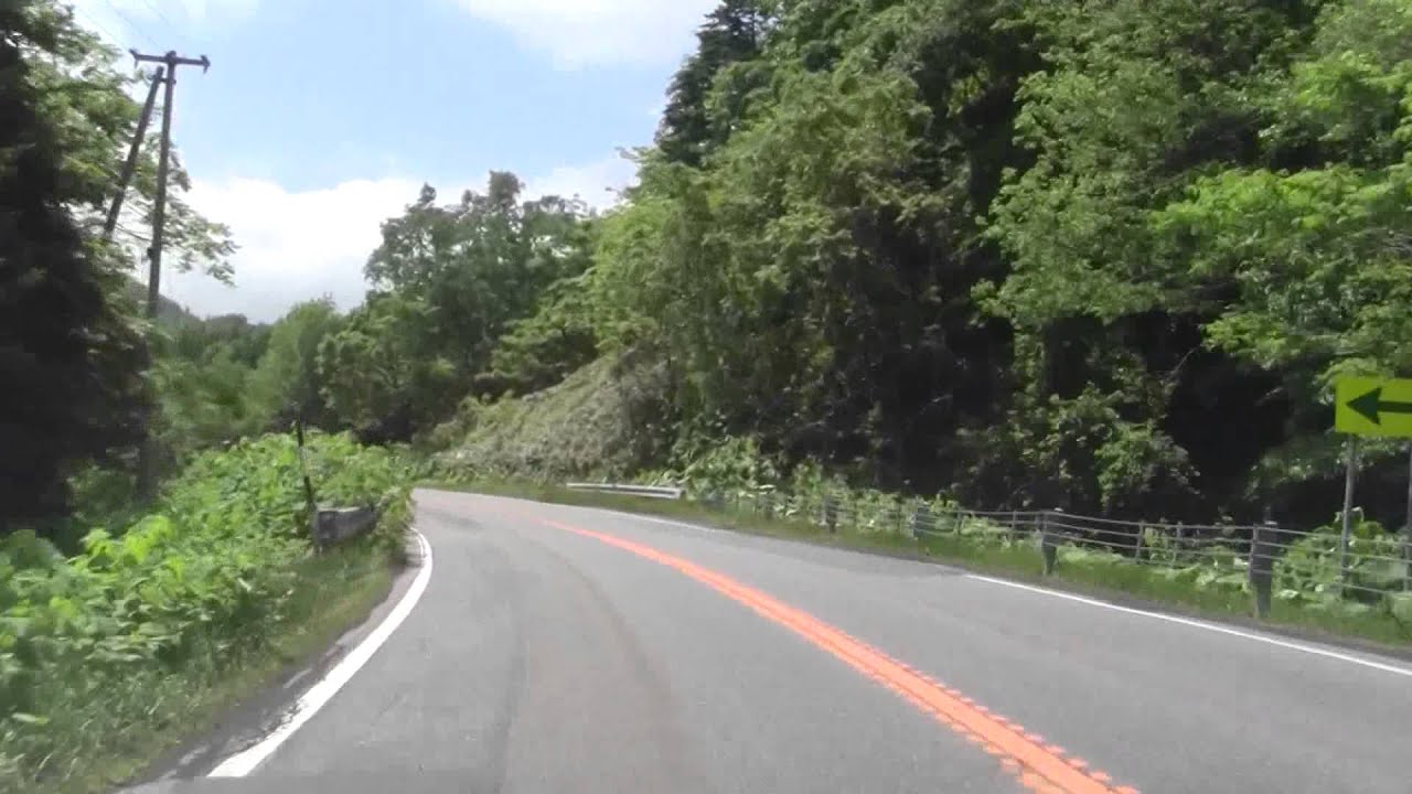 国道274号　日勝峠　清水町～夕張市