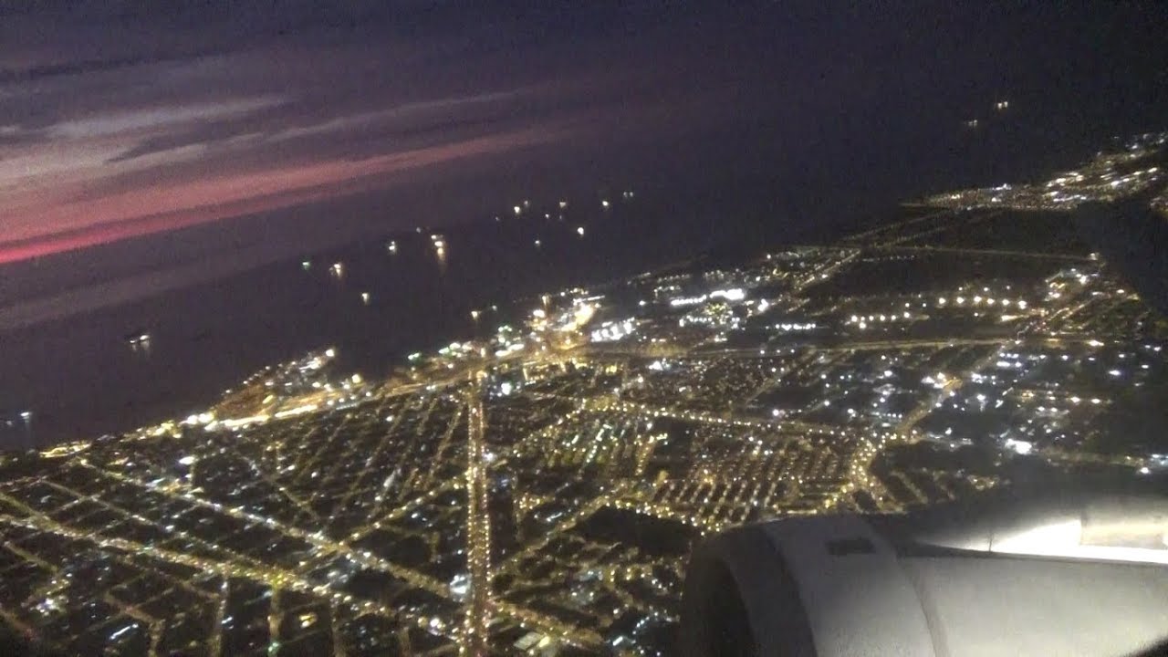 Despegue de Lima | LATAM A319 | Atardecer