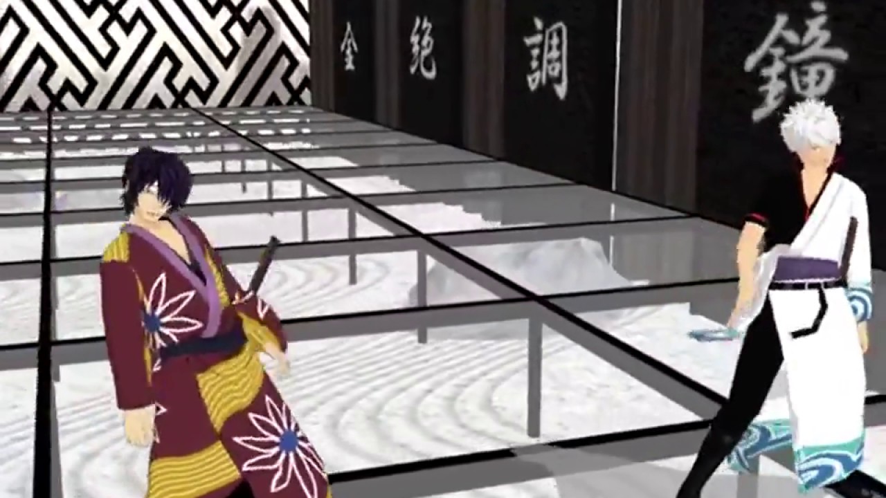 高杉＆銀時で　裏　表　ラ　バ　ー　ズ　【MMD銀魂】