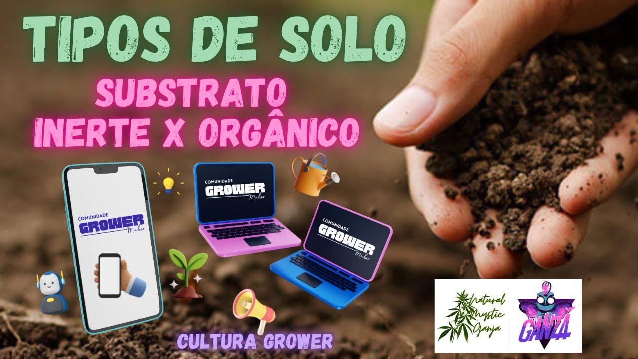 As Diferen&ccedil;as do Substrato Inerte e Org&acirc;nico