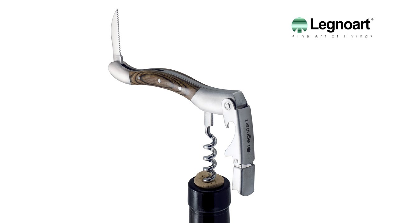 ROERO - Corkscrew in Stainless Steel