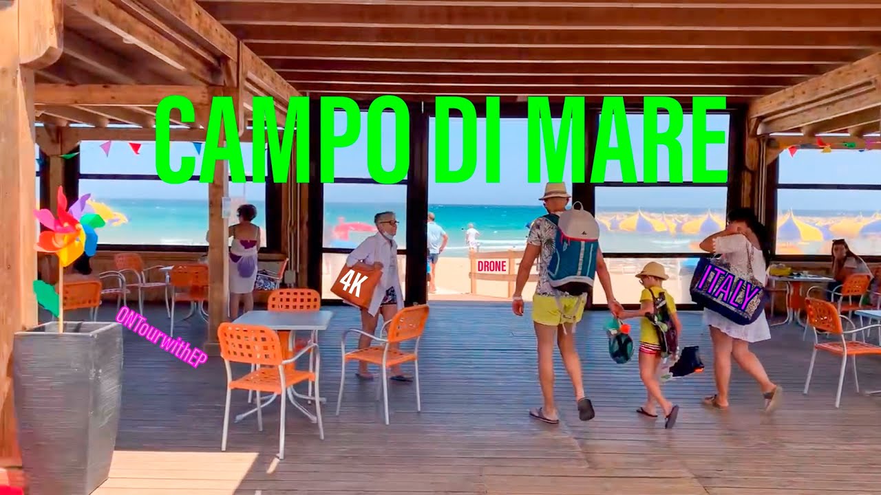 4k Video | Campo di Mare - Br&iacute;ndisi - Italia 2021 \ Drone | ONTourwithEP☀️