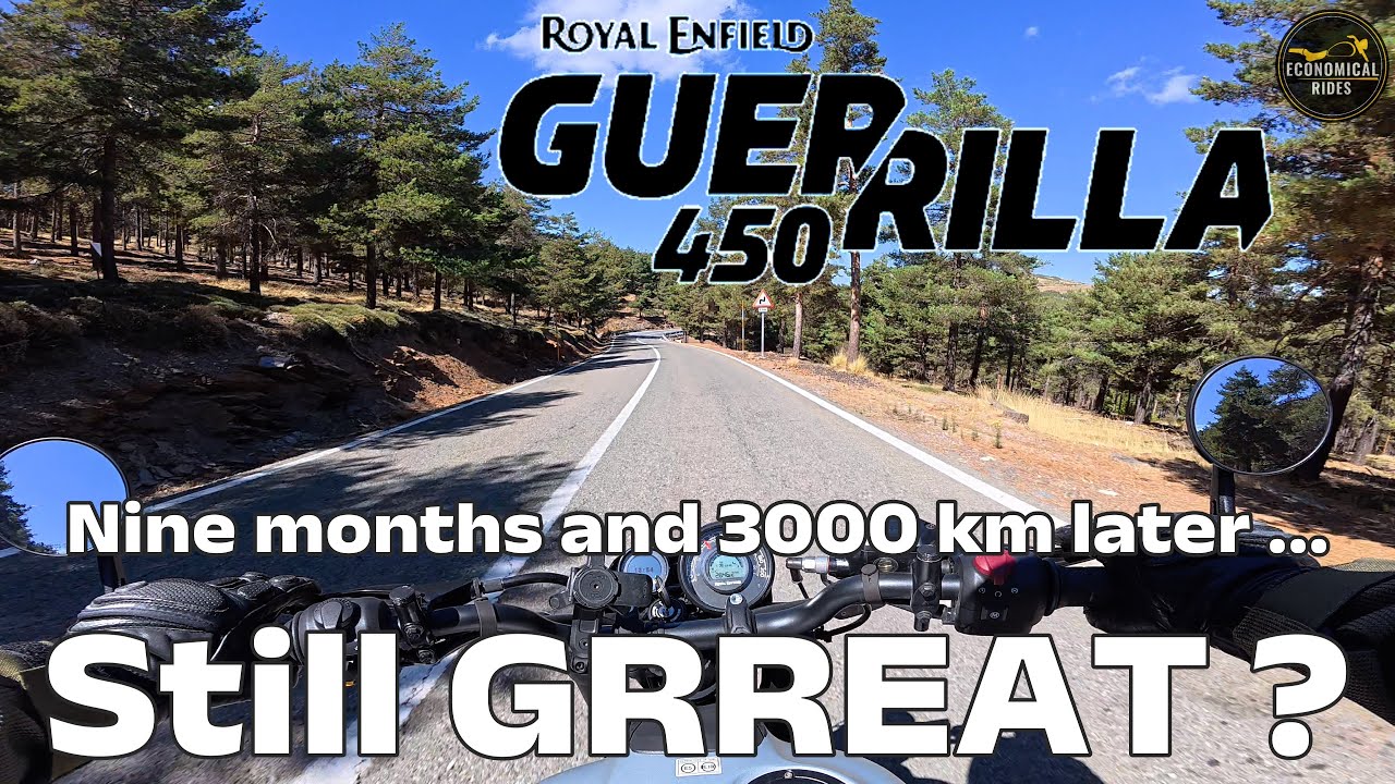 Royal Enfield Guerrilla 450 — отзыв владельца — спустя девять месяцев и 3000 км он все еще GRReat?