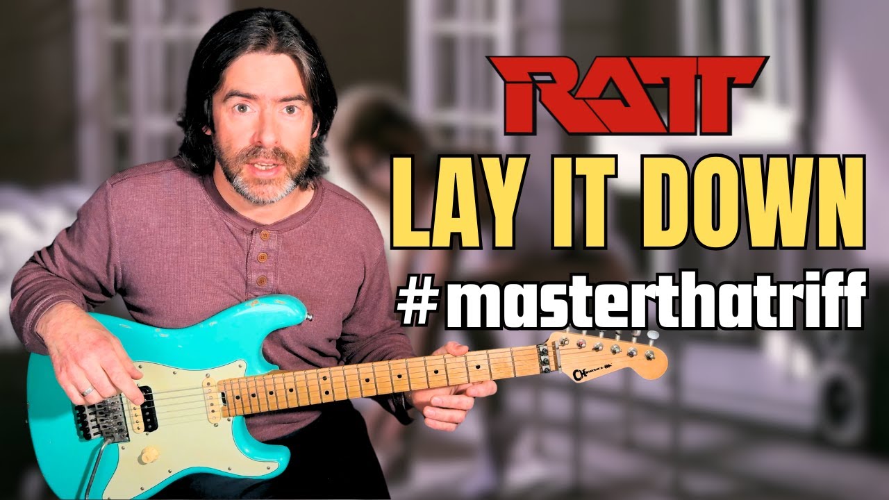 RATT — Lay It Down, как это ДЕЙСТВИТЕЛЬНО играть! 