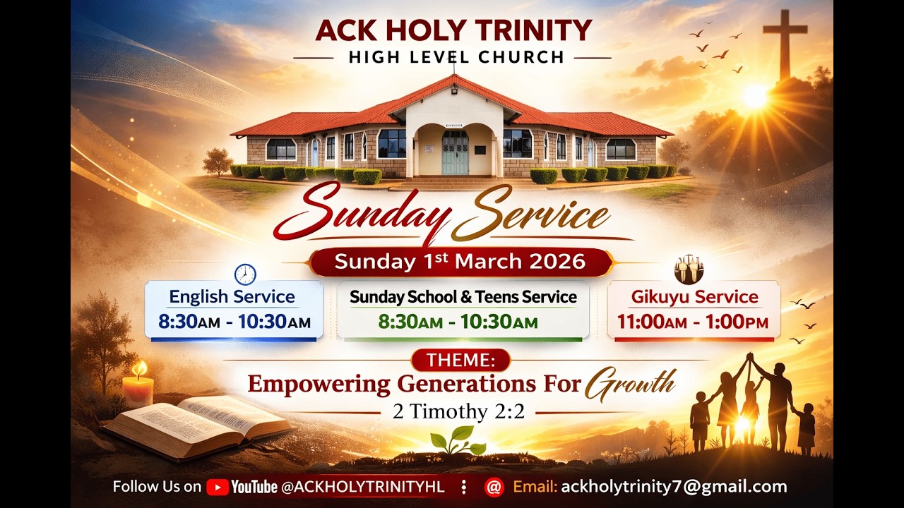 ACK High Level Thamuru Parish English Service  1st March 2026