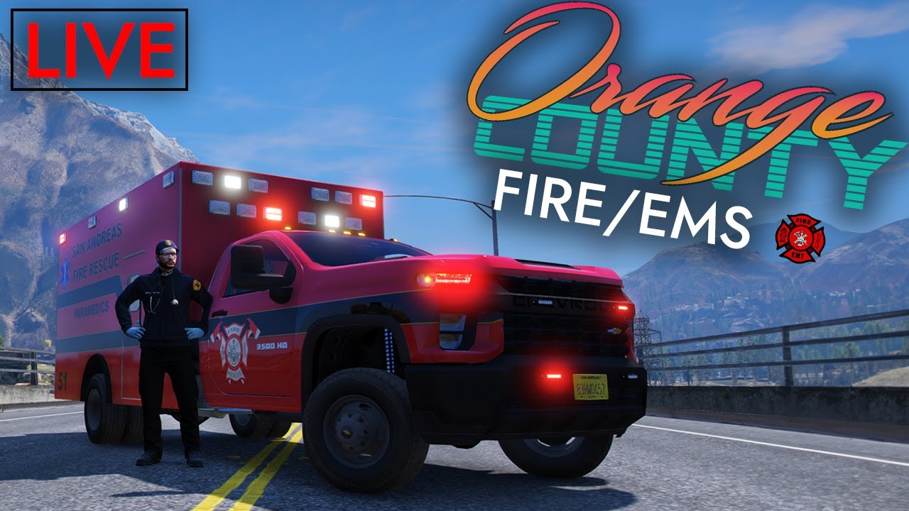 Friday County Ambulance (w/ Shenanigans?) | OCRP Live