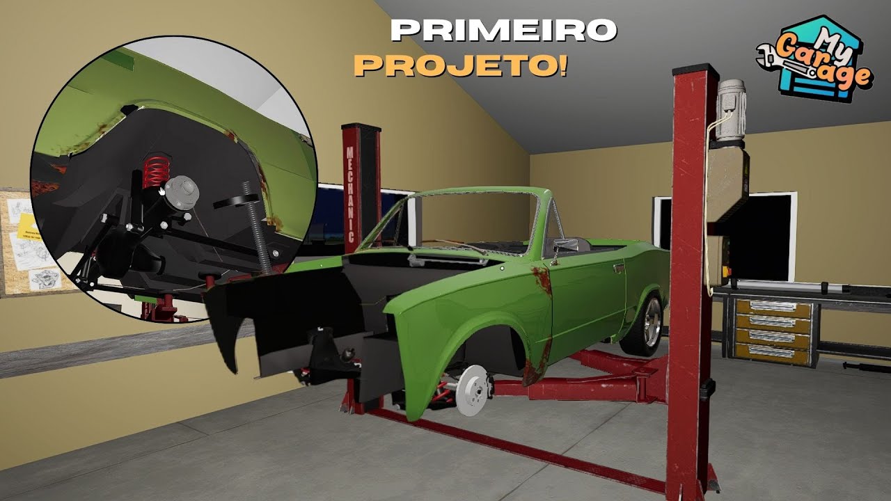 PRIMEIRO PROJETO DA OFICINA! My Garage #1