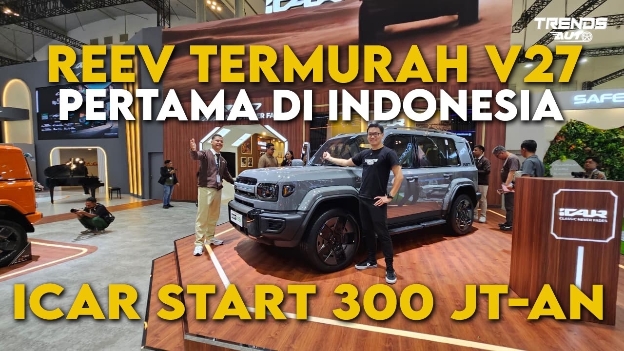 TELAH HADIR V27, REEV PERTAMA DI INDONESIA!!! PROMO GIIAS ICAR MULAI DARI HARGA 300 JUTAAN AJA.