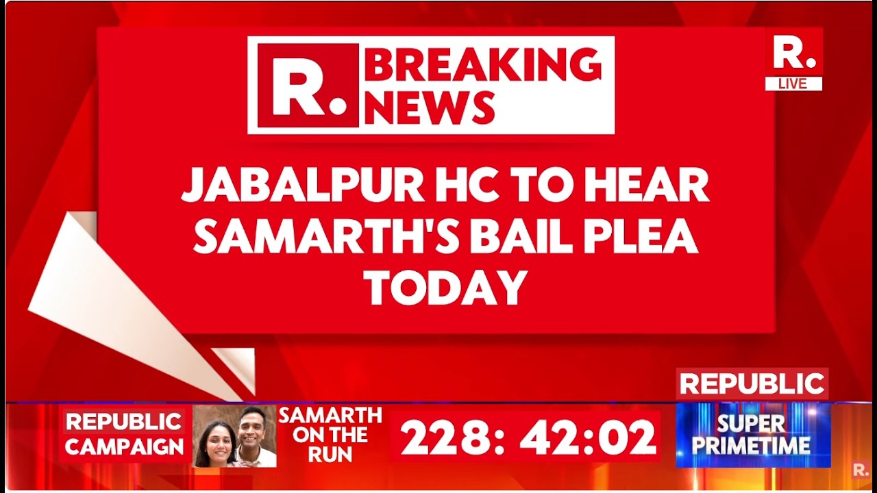 Twisha Sharma Death Case LIVE: Jabalpur High Court To Hear Absconding Accused Samarth's Bail Plea