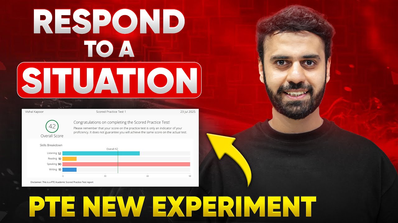 Respond to a Situation Do's and Don'ts | New Template | PTE EXPERIMENT | VLE