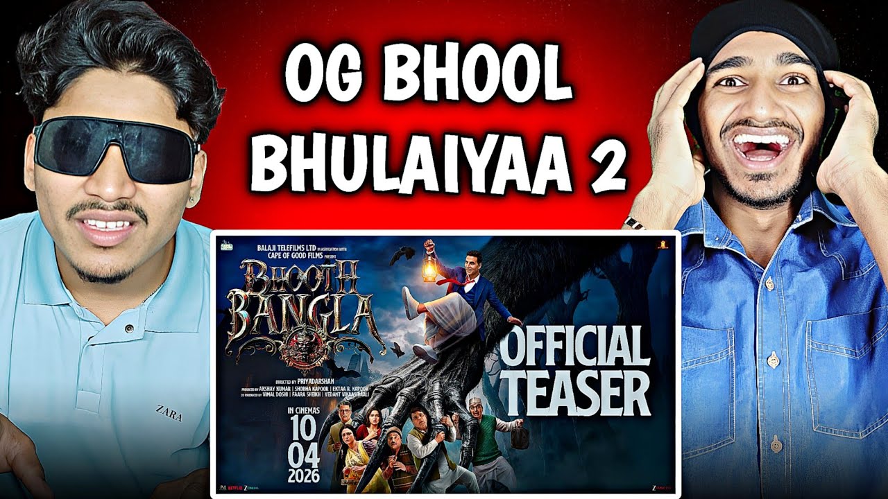 Bhooth Bangla Teaser REACTION | Akshay Kumar, Tabu, Paresh, Wamiqa, Priyadarshan | 