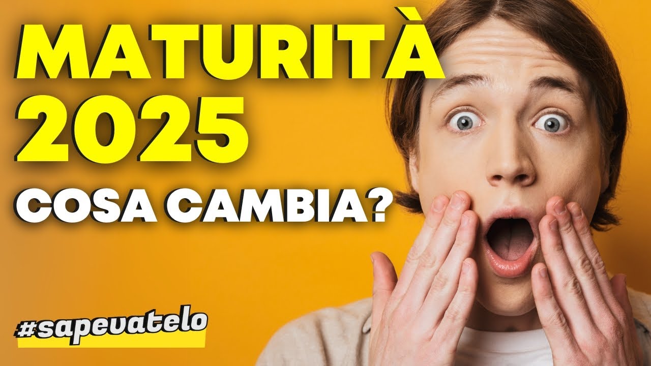 Maturità 2025: tutto quello che devi sapere per superare al meglio l'Esame di Stato! I #sapevatelo