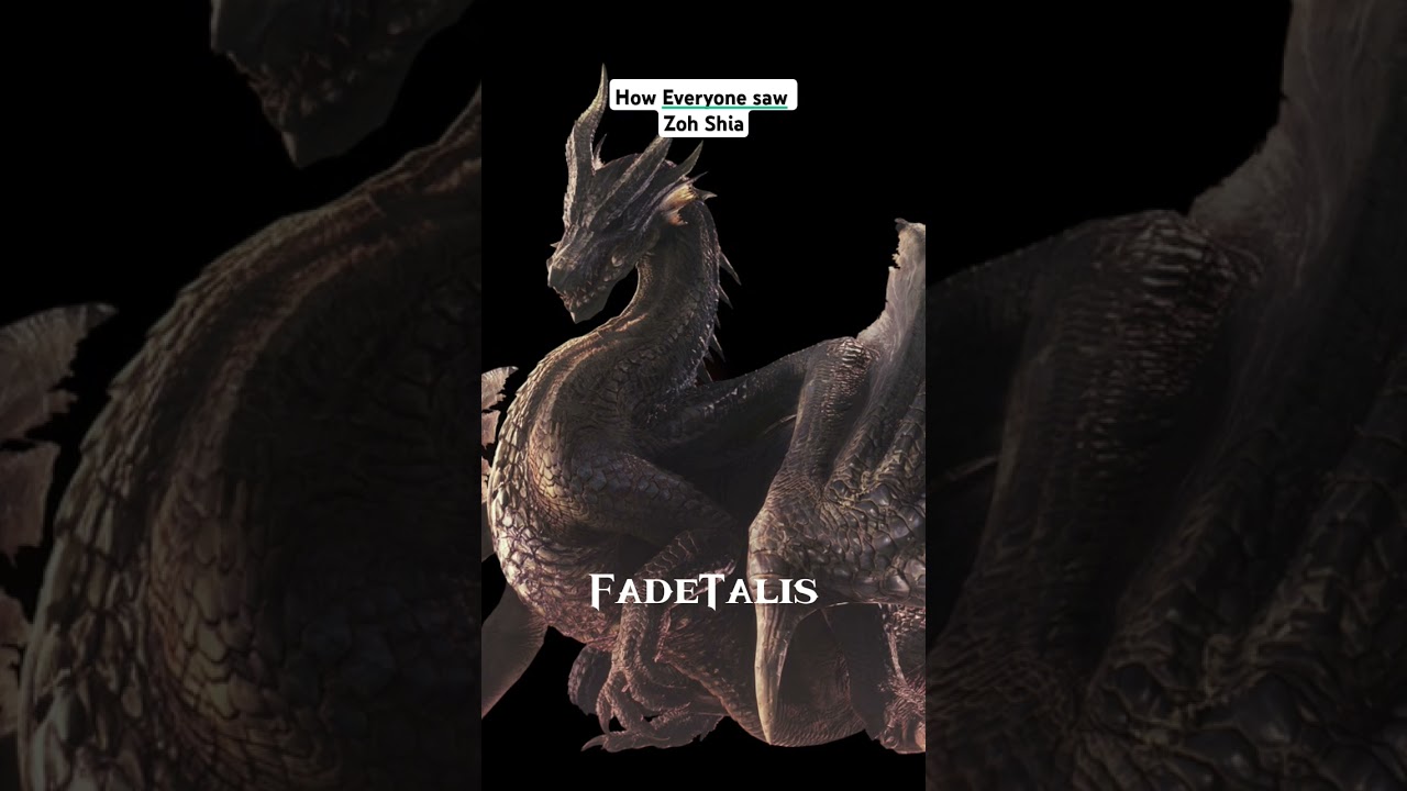 How Everyone saw Zoh Shia #monsterhunterwilds #mhw #dragon #monsterhunterworld