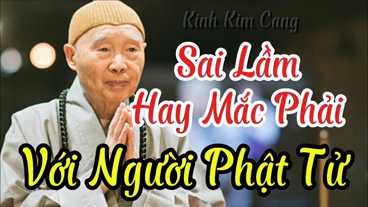 Tập 81 Sai Lầm Hay Mắc Phải Đối Với Người Phật Tử | Pháp Sư Tịnh Không