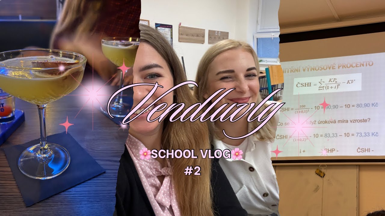 🌸 Vendluvly 🌸 opět ve škole (Ústava, základy práva a angličtina)