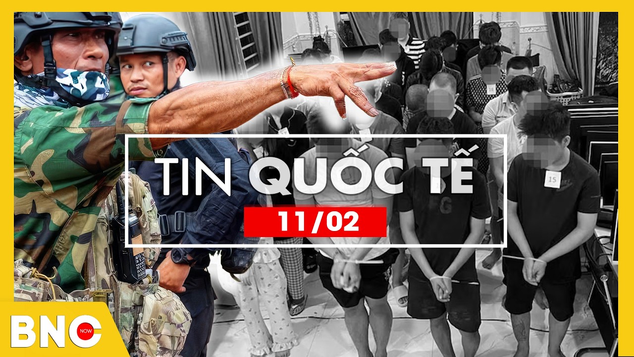 Campuchia quét 200 ổ lừa đảo; Iran ra đòn kép; Mỹ tính thử hạt nhân toàn diện | Tin Quốc Tế, BNC Now