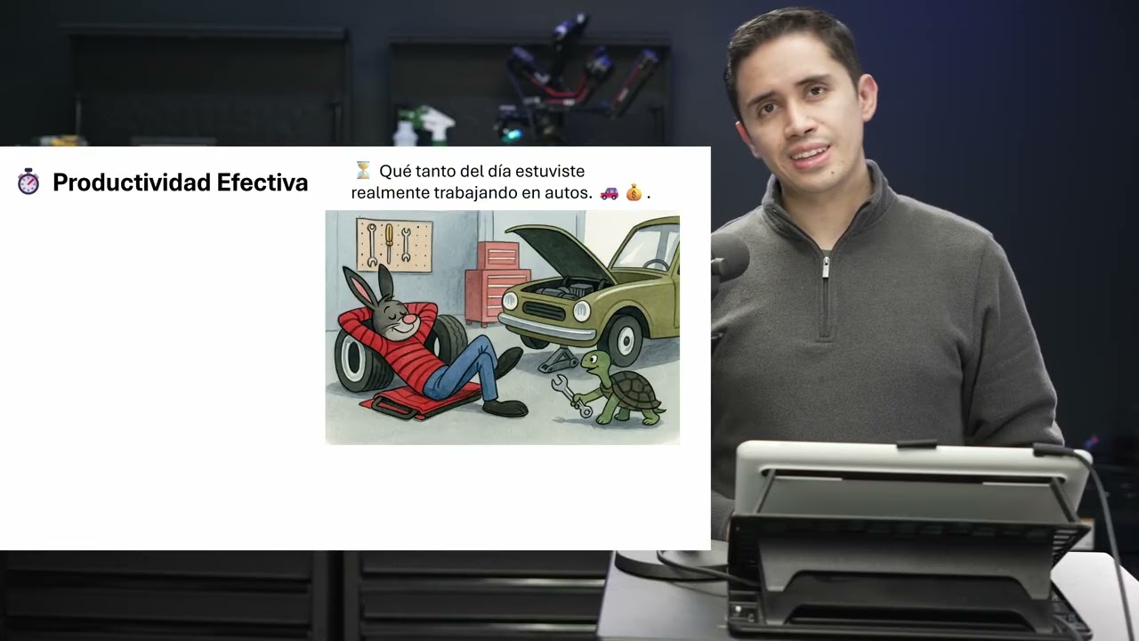 Eficiencia y productividad para Técnicos Automotrices. La mezcla perfecta para la excelencia!