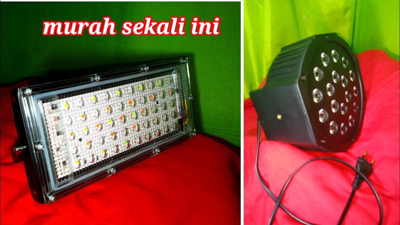 anboksing lampu panggung, paling murah
