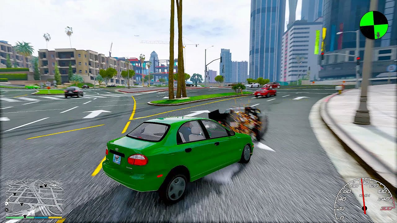 GTA 5 Crash Testing Real Car Mods Ep.197