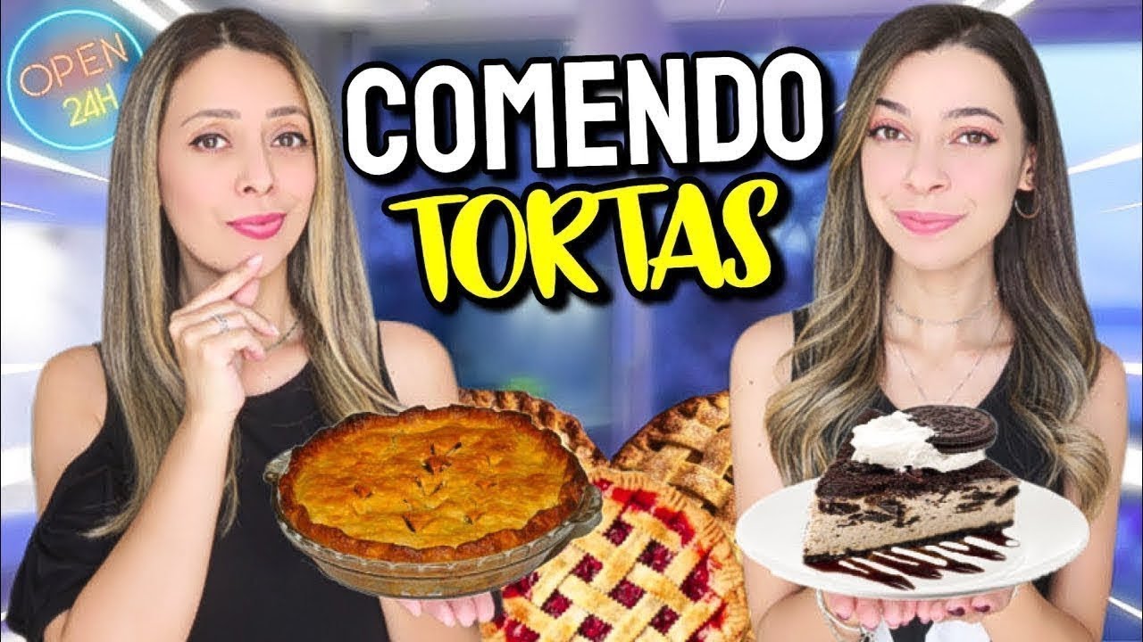 24 HORAS COMENDO TORTAS 🥧