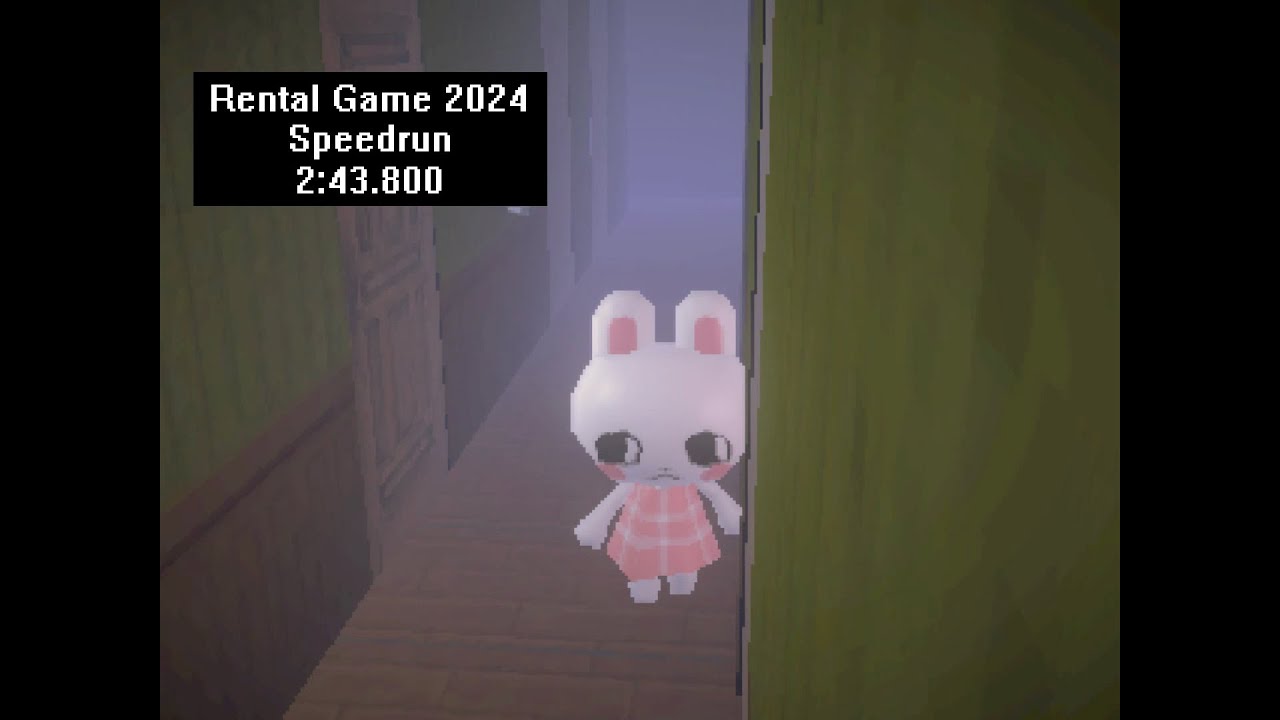 [Спидран] Rental Game 2024 (Speedrun) 2:43.800