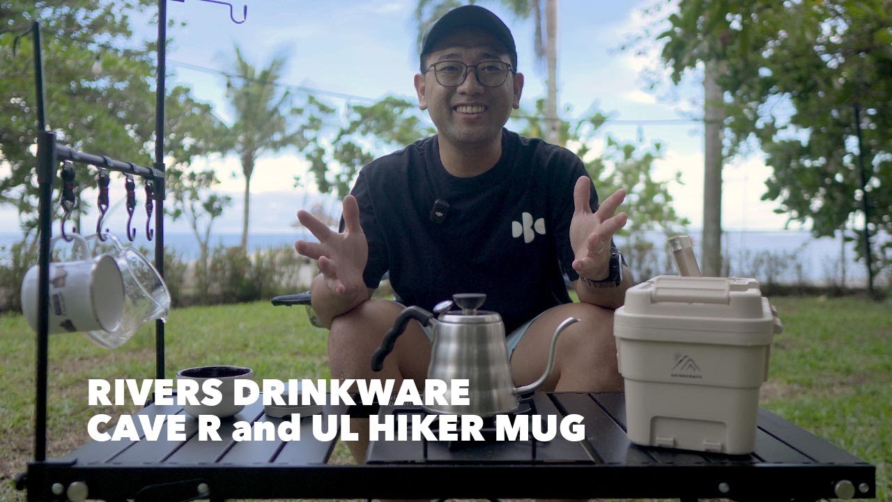 Rivers Drinkware Cave R, Pond F and UL Hiker Mug