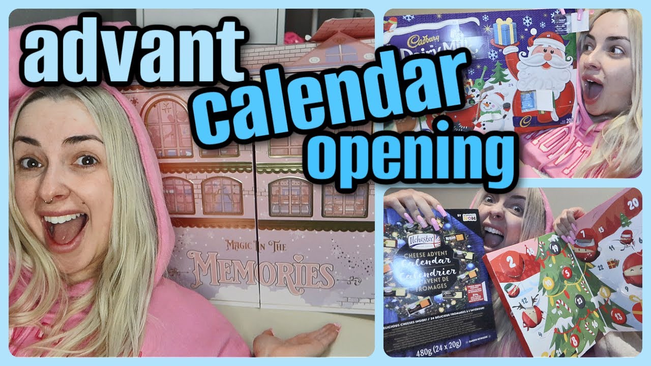 HUGE ADVENT CALENDAR OPENING *vlogmas day 20*