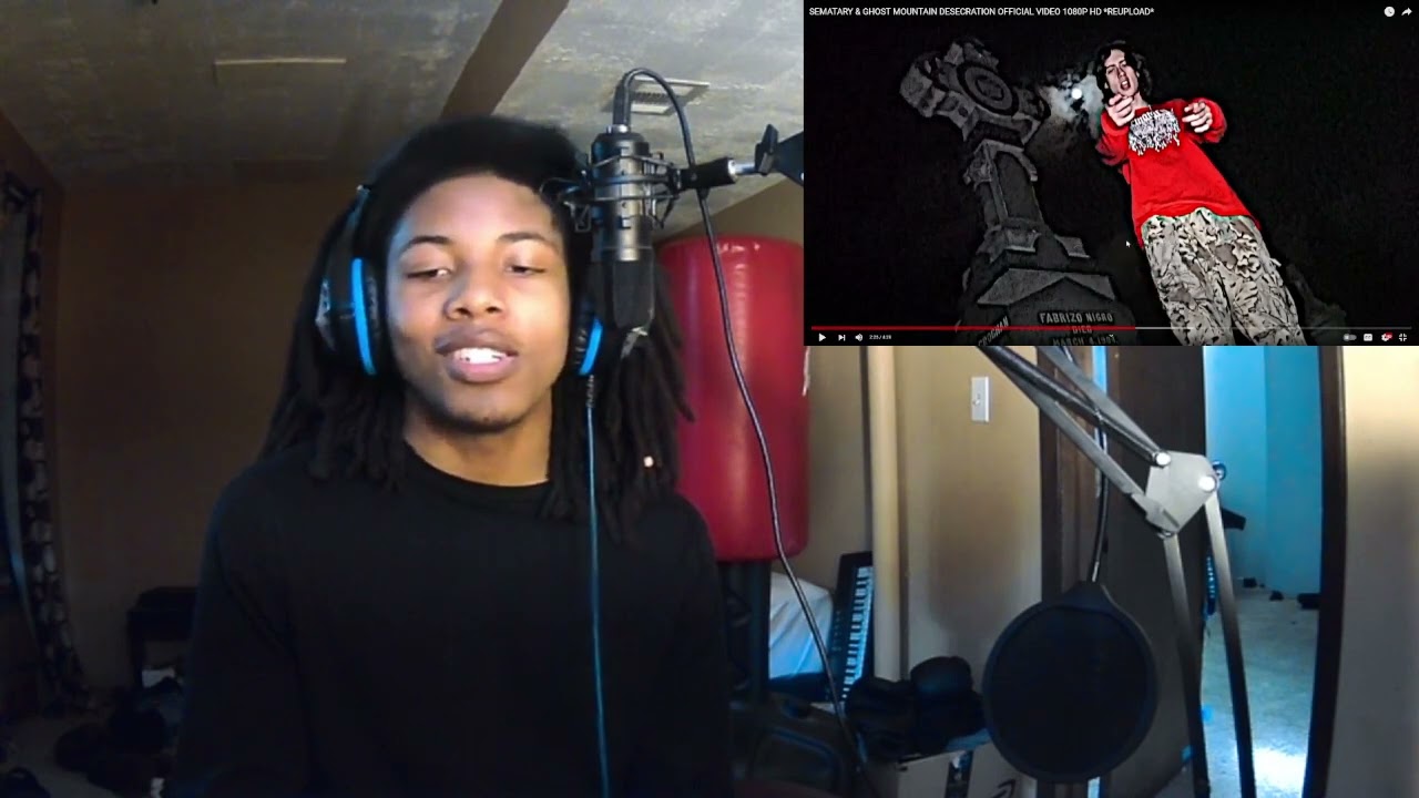 SpazzoReactz Reacts to SEMATARY & GHOST MOUNTAIN DESECRATION OFFICIAL VIDEO 1080P HD *REUPLOAD*