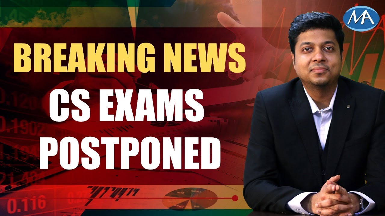 CS Exams Postponed II Breaking news for all CS students