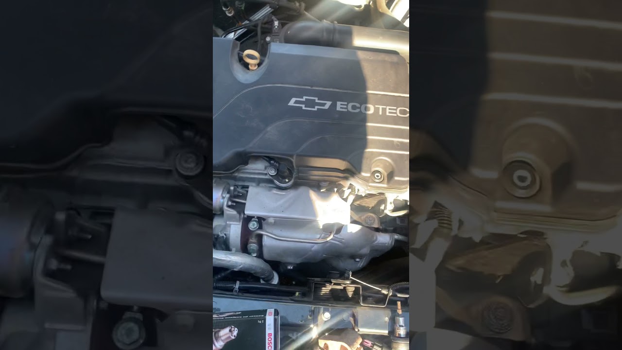 Замена датчика кислорода на входе в двигатель Chevrolet Malibu 2017 года