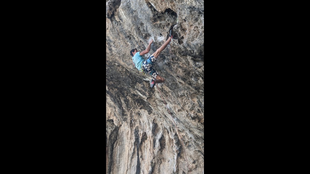 Abracadabra 7c+, Climbing Bovedon/ Costa Blanca #escalada #climbing #wspinanie #wspinaczka #espa&ntilde;a