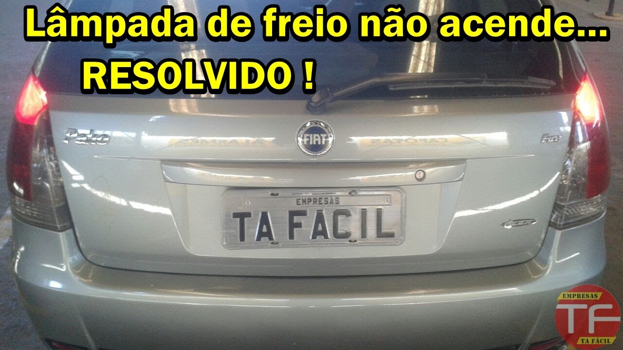 Luz de freio não funciona , saiba como identificar o defeito.