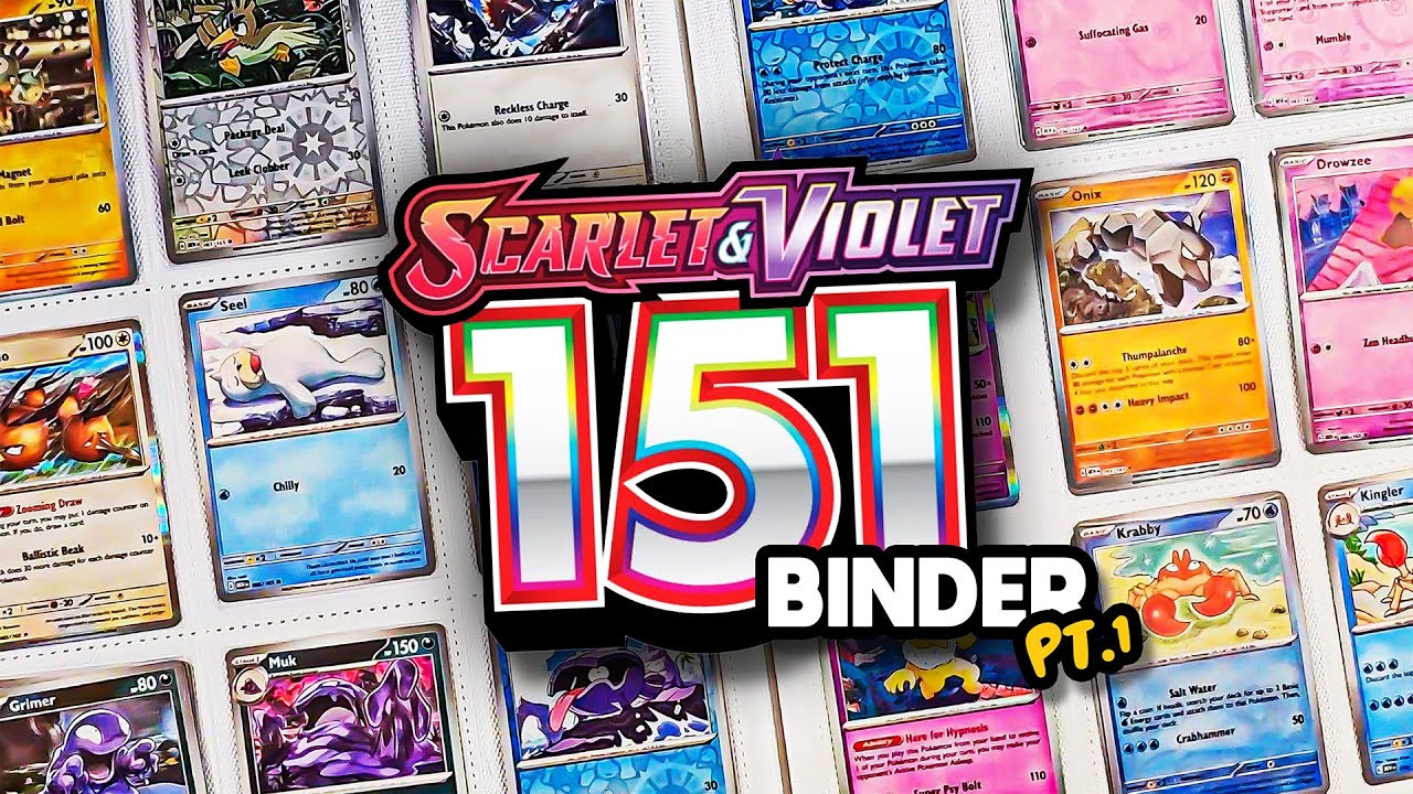 Starting My Pokemon 151 Binder!