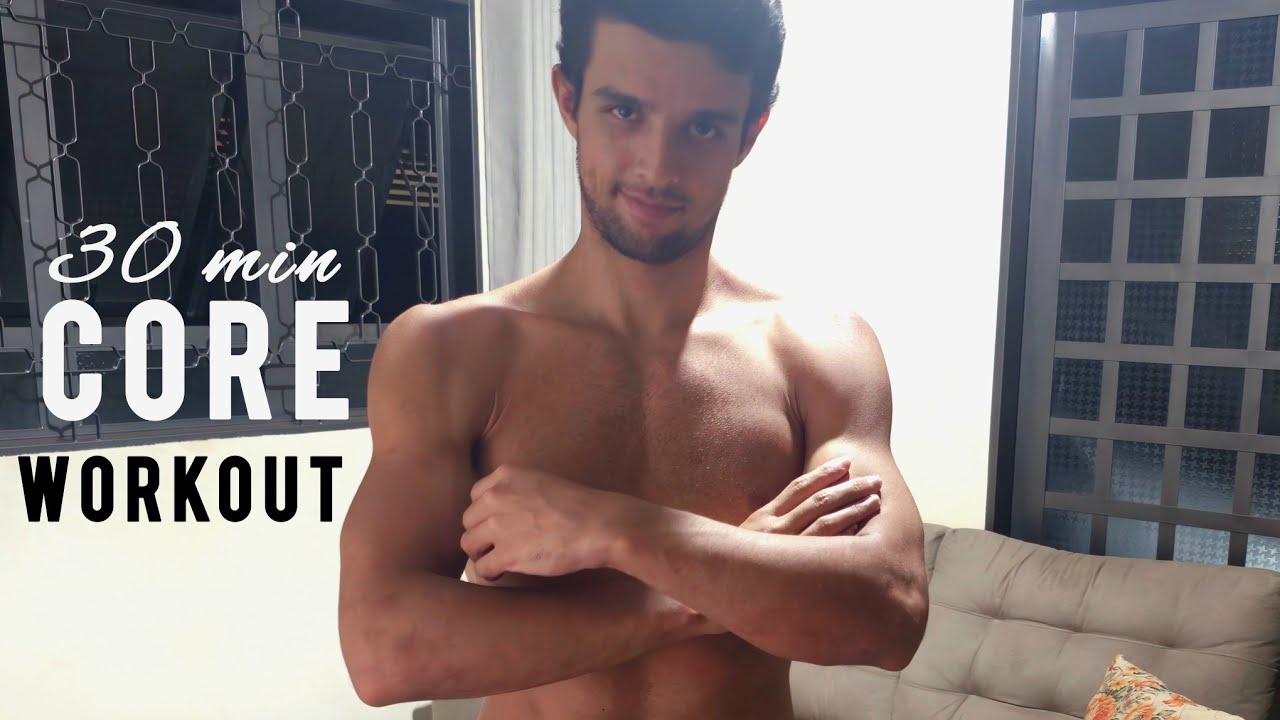 30 MIN CORE - AB E COSTA EM CASA Sem equipamento