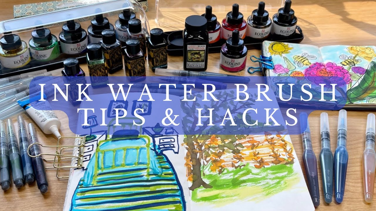 Mastering Ink Water Brushes: Tips and Hacks