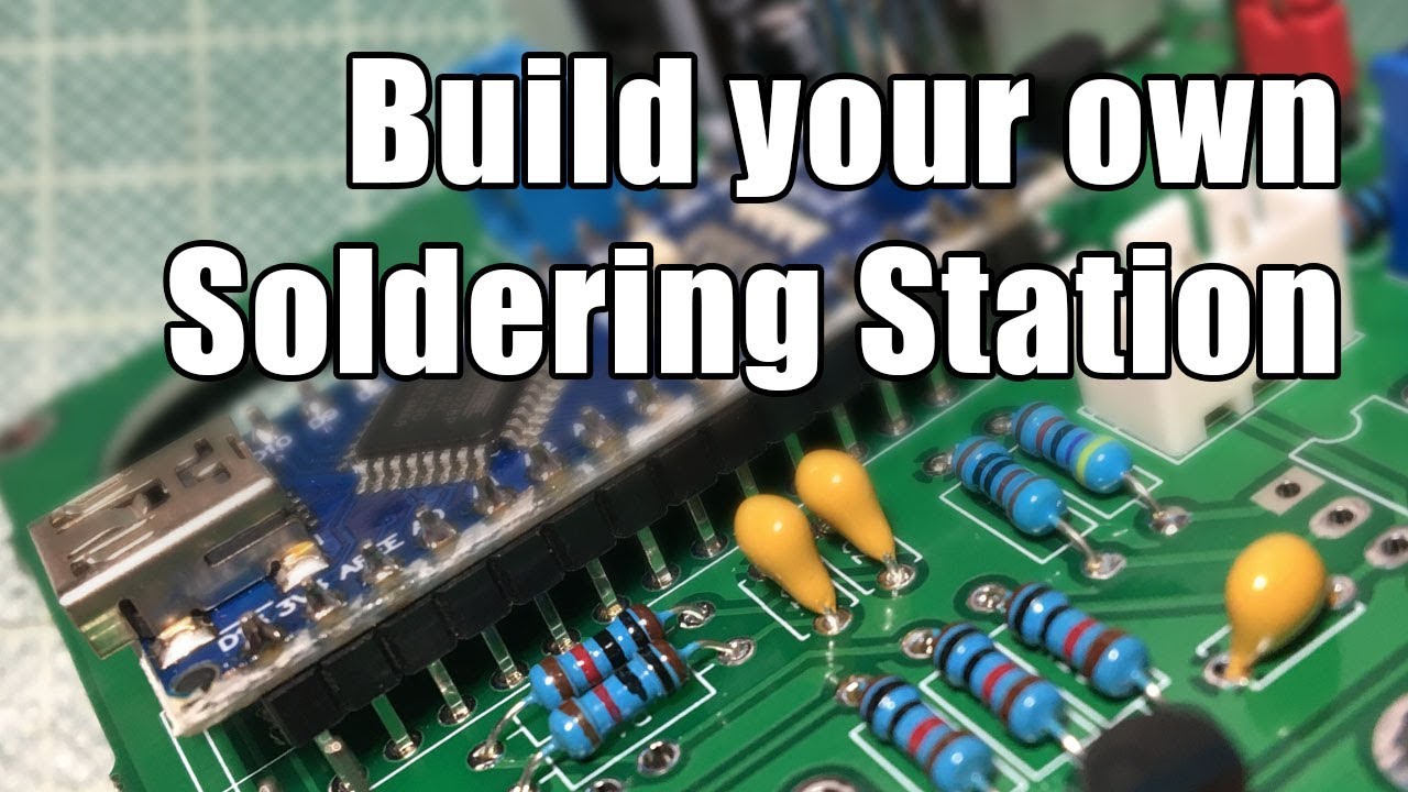 DIY Soldering Station for Hakko 907 clone [new version]