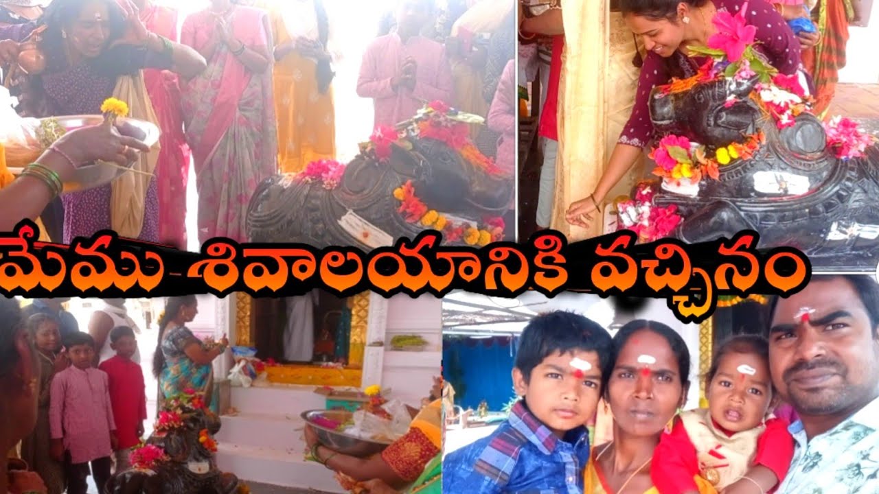 మేము తిప్పాయ పల్లి #శివాలయాని #దర్శనానికి వచ్చినం Shivratri festival 15 February 2026