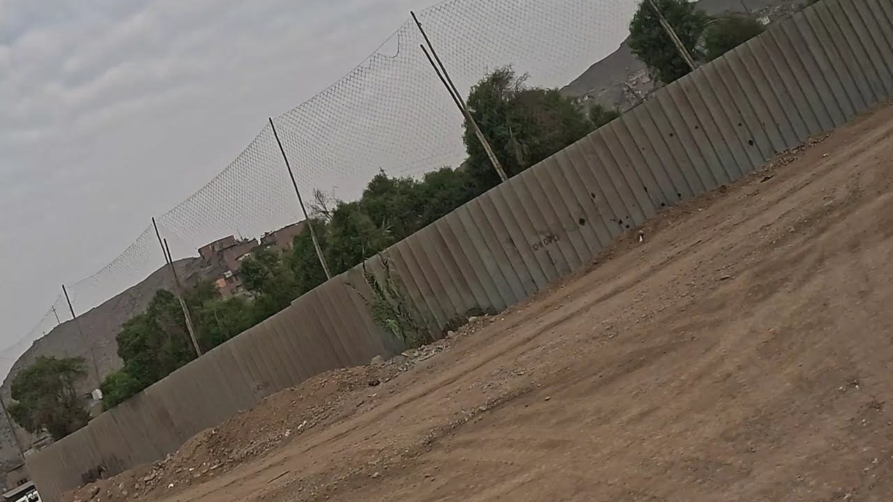 AVANCE DE OBRA BYEPASS LAS TORRES...... Afirmado Y Compactado Rampa Oeste Direccion  Lima  14feb2026