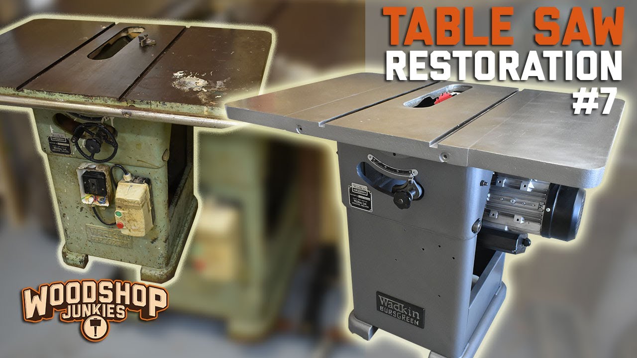 Bringing A Vintage Table Saw Back To Life