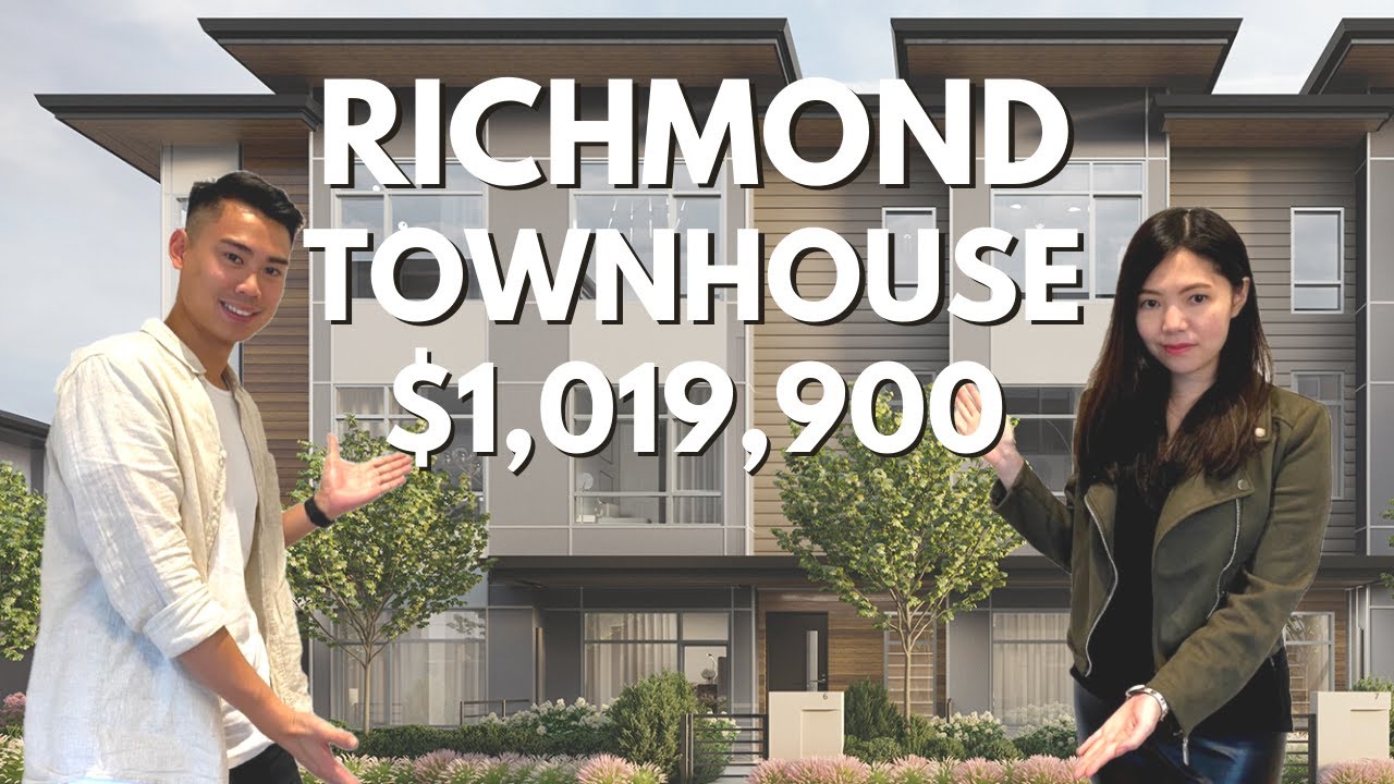 【溫哥華睇樓團】Richmond 全新三層 1,560尺 Townhouse｜四房三廁雙車位，仲平過香港上車盤｜回流買樓有問題？(中文字幕)